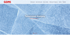 Desktop Screenshot of gomigazy.pl